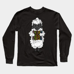 Yarn Sheep Long Sleeve T-Shirt